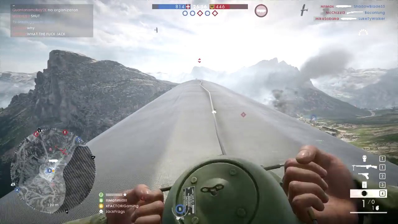 Support vs Zeppelin - Battlefield 1