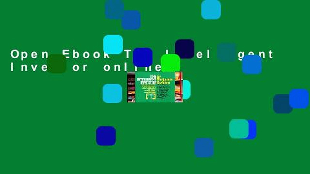 Open Ebook The Intelligent Investor online