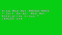 View Red Hat RHCSA/RHCE 7 Cert Guide: Red Hat Enterprise Linux 7 (EX200 and EX300) (Certification