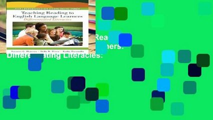 Open Ebook Teaching Reading to English Language Learners: Differentiating Literacies:
