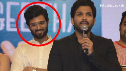 Allu Arjun Talks Speech @Geetha Govindam Audio Launch