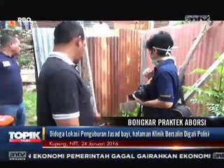 Bidan di Kupang Diduga Lakukan Praktik Aborsi