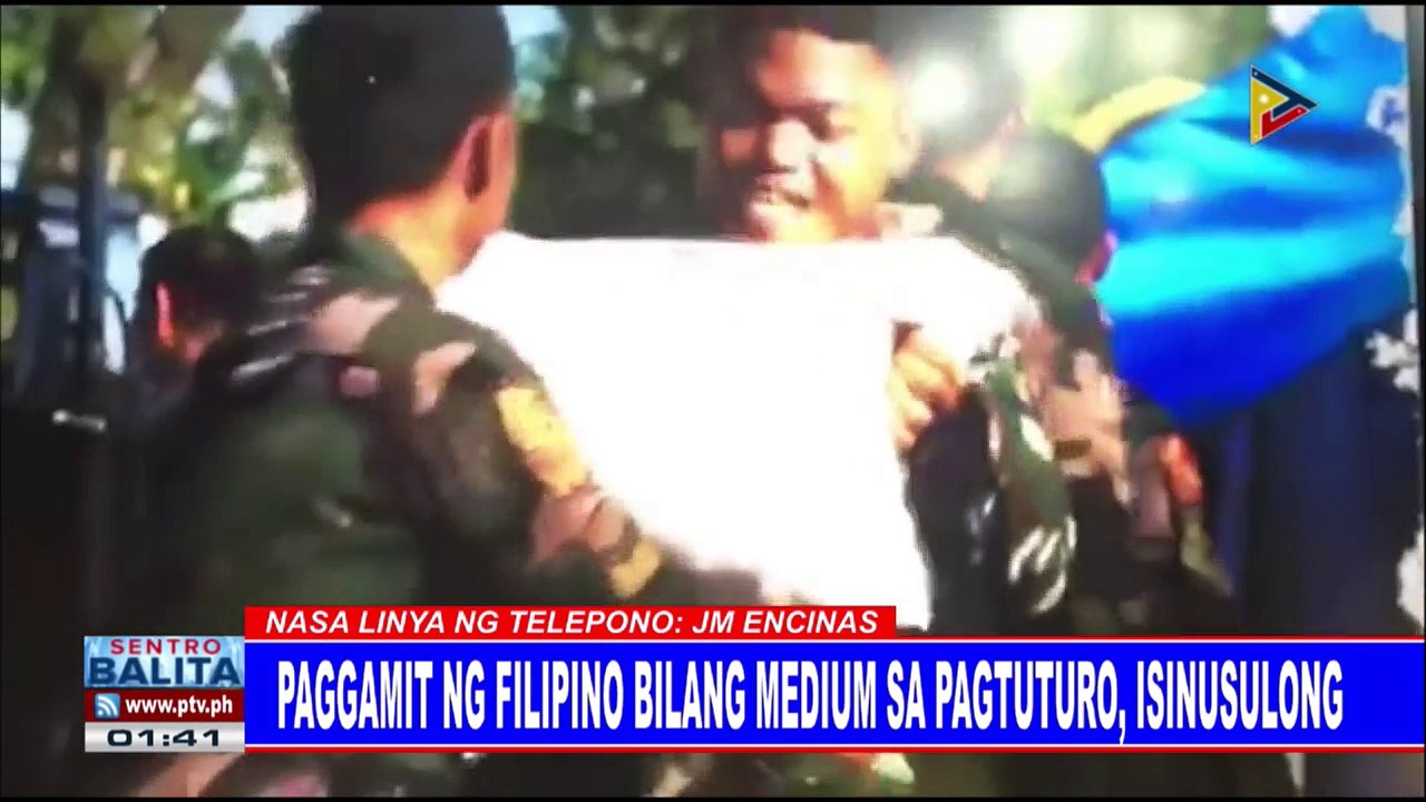 Paggamit ng Filipino bilang medium sa pagtuturo, isinusulong