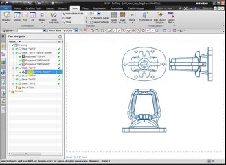 NX 2D Drafting - How to change Line Appearance