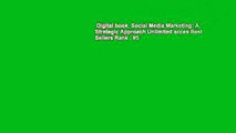 Digital book  Social Media Marketing: A Strategic Approach Unlimited acces Best Sellers Rank : #5