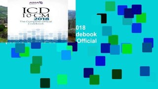 Trial Ebook  ICD-10-CM 2018 The Complete Official Codebook (Icd-10-Cm the Complete Official
