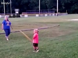 Wiffle ball kid has swagger