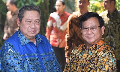 Penjajakan Koalisi SBY dan Prabowo
