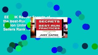 EBOOK Reader Secrets of the Best-Run Practices, 3rd Edition Unlimited acces Best Sellers Rank : #3