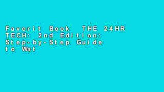 Favorit Book  THE 24HR TECH: 2nd Edition: Step-by-Step Guide to Water Damage Profits and Claim