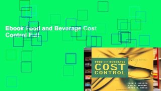 Ebook Food and Beverage Cost Control Full