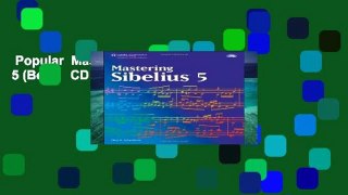 Popular  Mastering Sibelius 5 (Book   CD Rom)  E-book