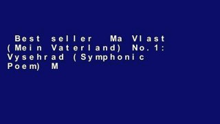Best seller  Ma Vlast (Mein Vaterland) No.1: Vysehrad (Symphonic Poem) Miniature Score  E-book