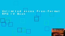 Unlimited acces Free-Format RPG IV Book
