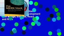 [book] New Pro MERN Stack: Full Stack Web App Development with Mongo, Express, React, and Node