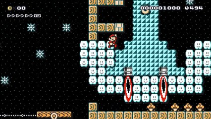 Mario the Astronaut ⚡️ by Katie ⚡️ SUPER MARIO MAKER Raw GAMEPLAY