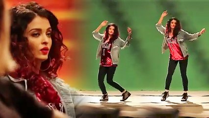 Aishwarya Rai Bachchan DANCES, SINGS & LAUGH in Halka Halka making video ! | FilmiBeat