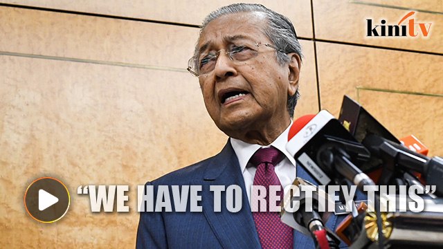 Dr Mahathir: We're sorting out overlapping tasks of ministries