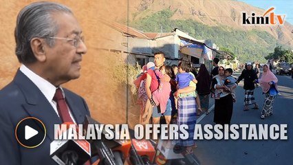 Lombok quake: Malaysia offers SAR assistance