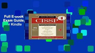 Full E-book  CISSP All-in-One Exam Guide, Seventh Edition  For Kindle