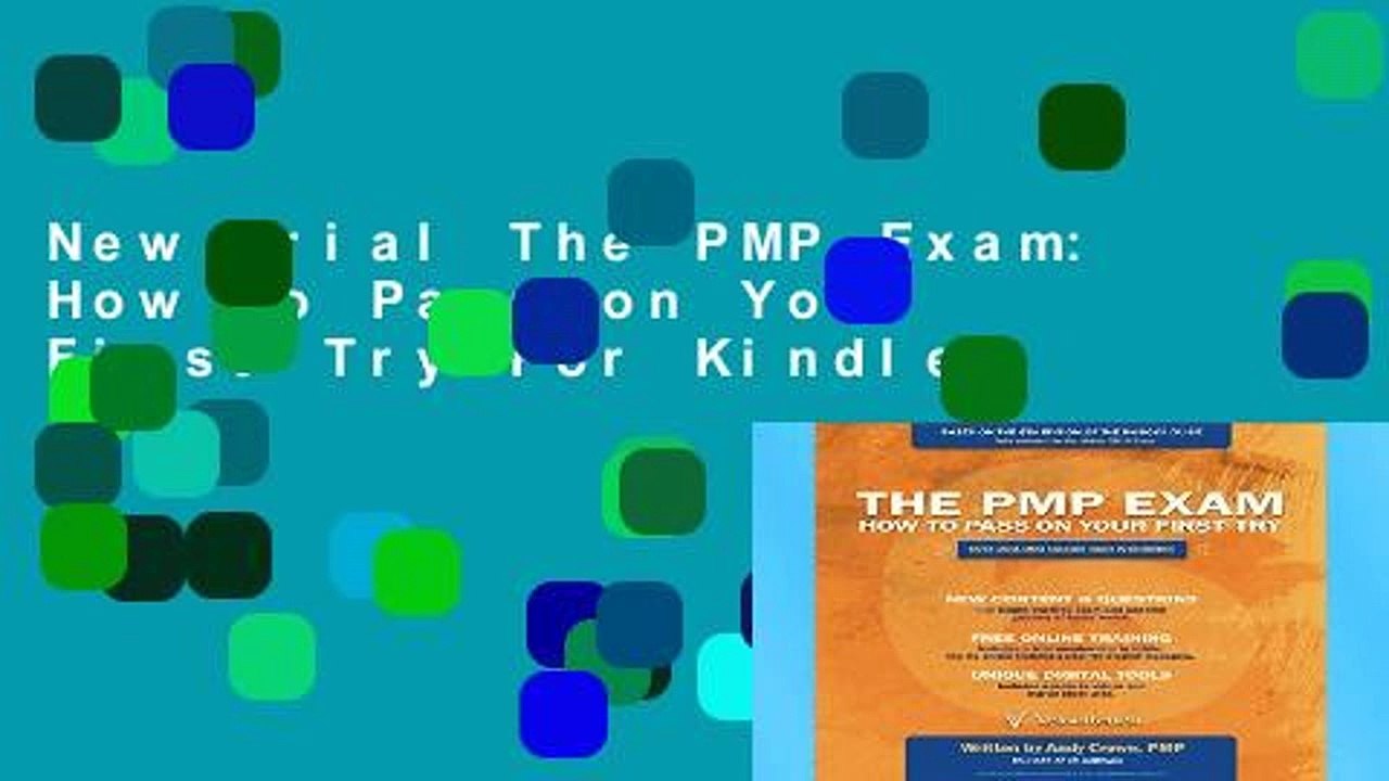 New Trial The PMP Exam: How to Pass on Your First Try For Kindle