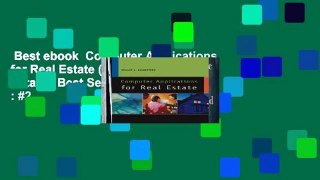Best ebook  Computer Applications for Real Estate (California Real Estate)  Best Sellers Rank : #2