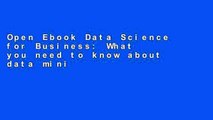 Open Ebook Data Science for Business: What you need to know about data mining and data-analytic