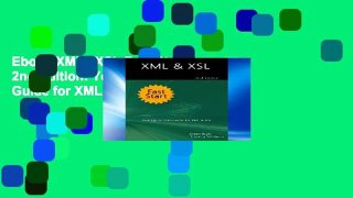 Ebook XML   XSL Fast Start 2nd Edition: Your Quick Start Guide for XML   XSL Full