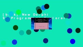 [book] New Delphi  95 Programming Explorer