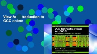 View An Introduction to GCC online