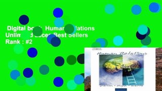 Digital book  Human Relations Unlimited acces Best Sellers Rank : #2