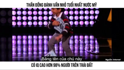 THẦN ĐỒNG ĐÁNH VẦN NHỎ TUỔI NHẤT NƯỚC MỸ CÓ IQ CAO HƠN 98% NGƯỜI TRÊN TRÁI ĐẤT