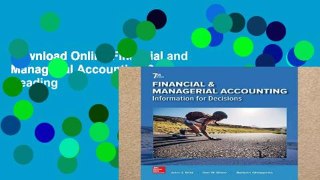 D0wnload Online Financial and Managerial Accounting P-DF Reading