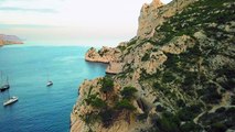 Calanque de Sormiou - Marseille - 4K - DJI Mavic Pro