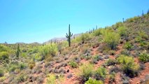 Half Minute Flight ~ Apache Trail Aerial towards Weavers Needle ~ dji Mavic Pro drone view