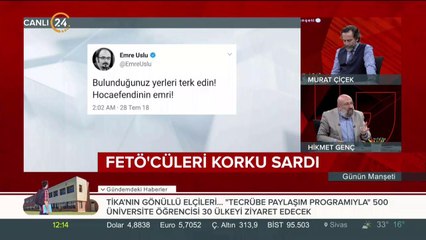 FETÖ'cüleri korku sardı