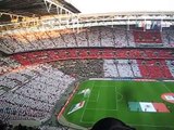 God save the queen National anthem of England in Wembley against Mexico