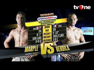 One Pride BAMMA Harry Marple vs Sergia Berdila