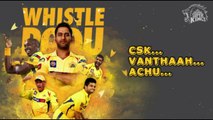 Chennai Super Kings (CSK) - Official New Anthem Song 2018 - With Lyrics - HD Video Song