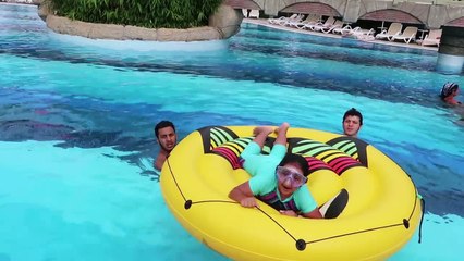 منافسة وضحك وغش تحت الماء _ طيور الجنة