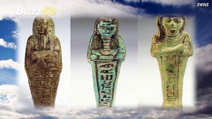 下载视频: Ancient Artifacts Linked to Egyptian Pharaohs Were Mummies’ Afterlife Minions