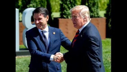 Trump recebe Conte na Casa Branca