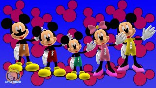 Mickey Mouse Finger Family | 3D Animation | Little Rhymes Official
