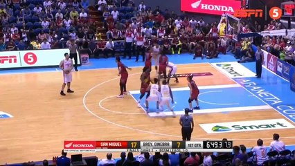 Ginebra vs San Miguel 1st Qtr - Finals Game 2 - July 29, 2018 (PBA Com. Cup 2018)