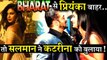 CONFIRMED-- Salman Khan's Favorite Actress Replaced Priyanka Chopra In BHARAT