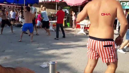 Bursa'da Sahilde 'Yer' Kavgası 7 Yaralı Hd