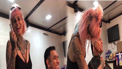 MS Dhoni gets new hairstyle by Sapna Bhavnani | वनइंडिया हिंदी