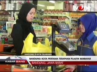 Pemkot Bandung Terapkan Penggunaan Kantong Plastik Berbayar