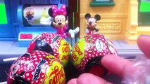 Chupa Chups Toys Surprise Minnie Mouse Chupa Chups Surprise Kinder Eggs Lollipops Candies