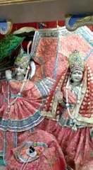 Lord Krishna with his peacock | Mathura Temple